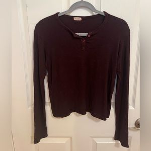 John Galt Maroon Sweater